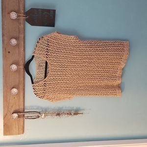 J. Jill Short sleeve Sweater SZ MED